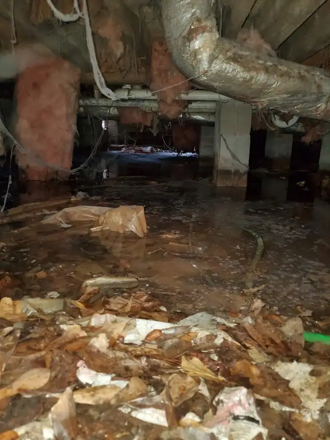Crawl space flood assessment for Leak Detection & Repair in Providence